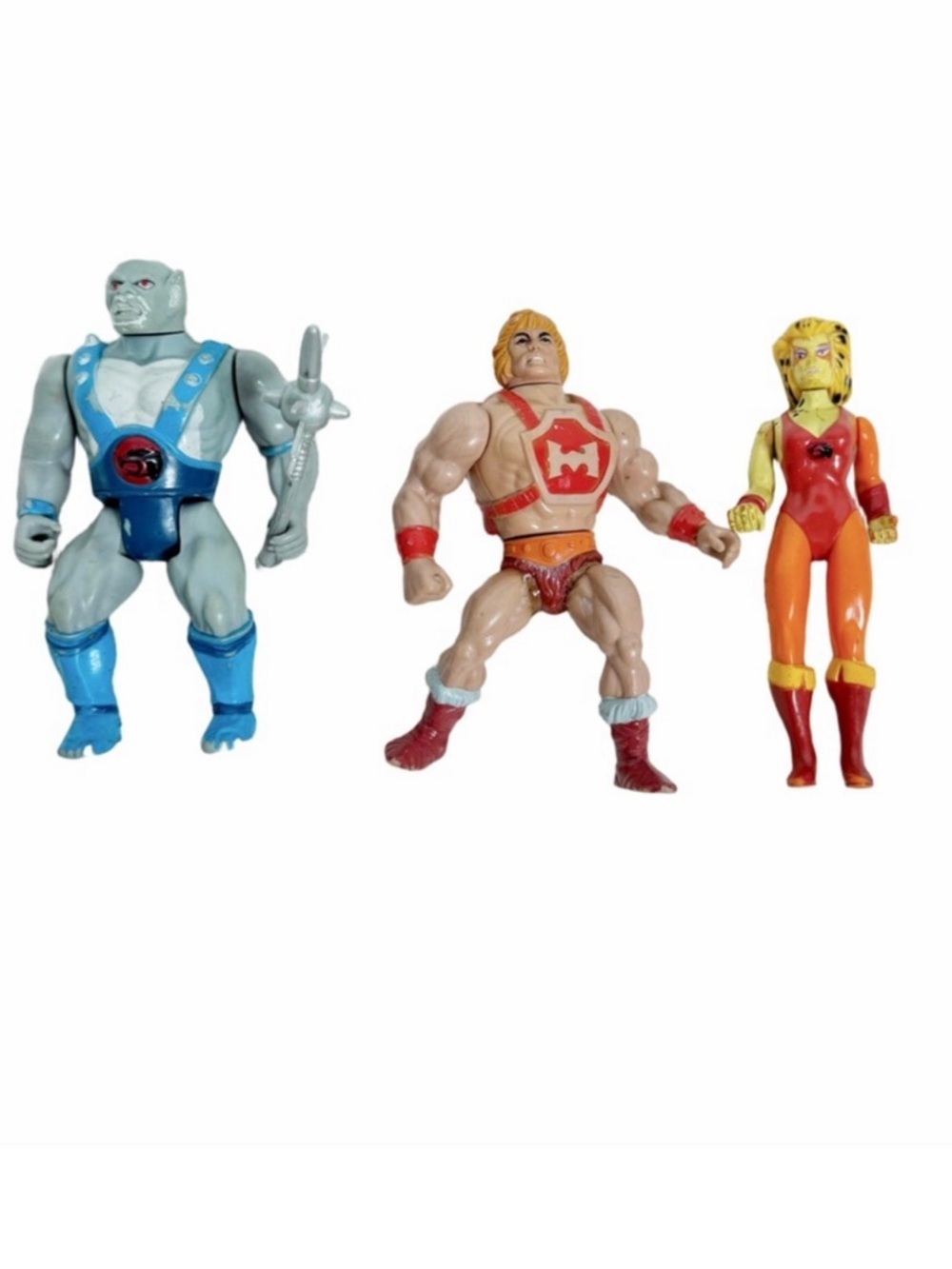 Masters of the Universe MOTU ThunderCats Action Figure Lot 1980s LJN Mattel Vtg